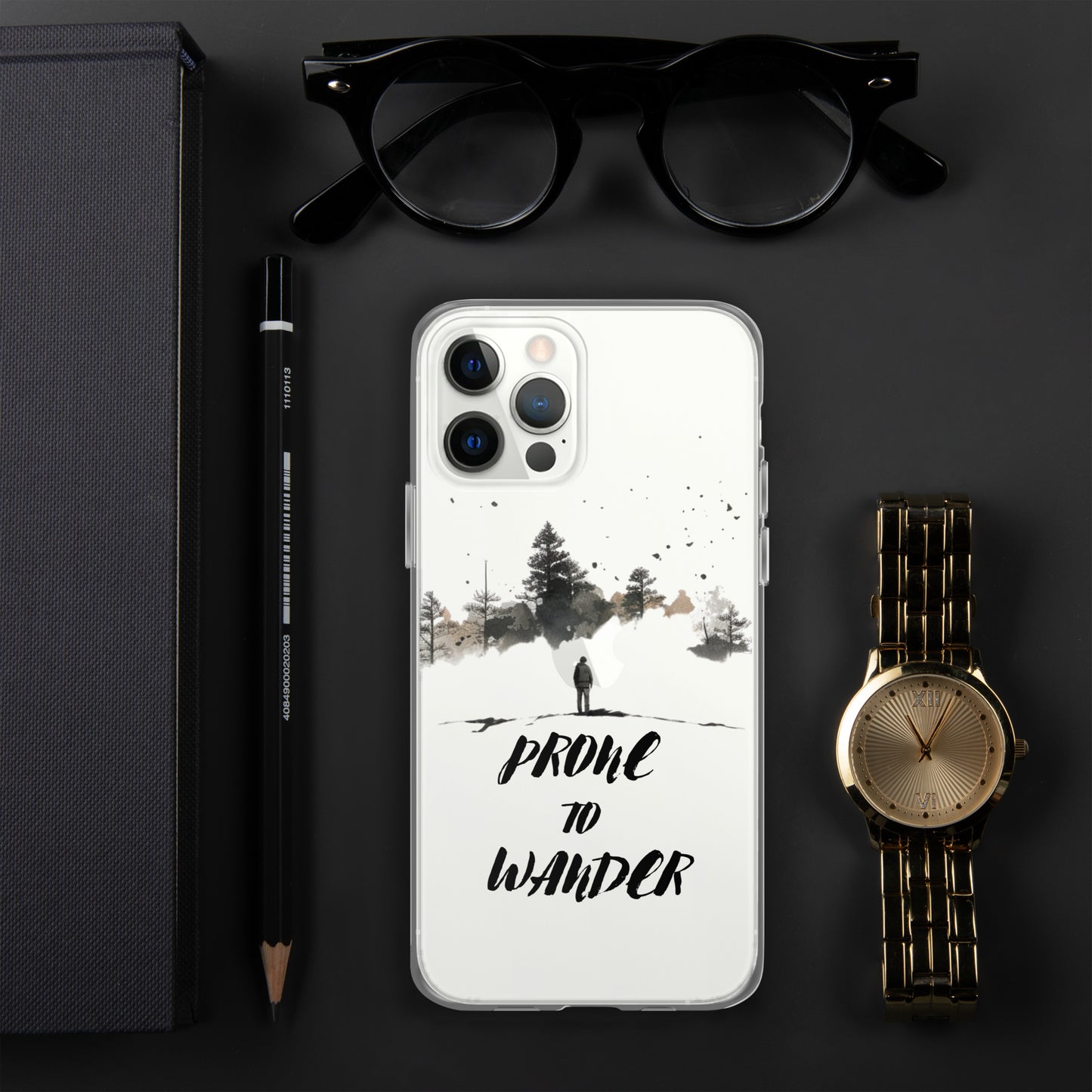 Prone to Wander - Clear Case for iPhone®