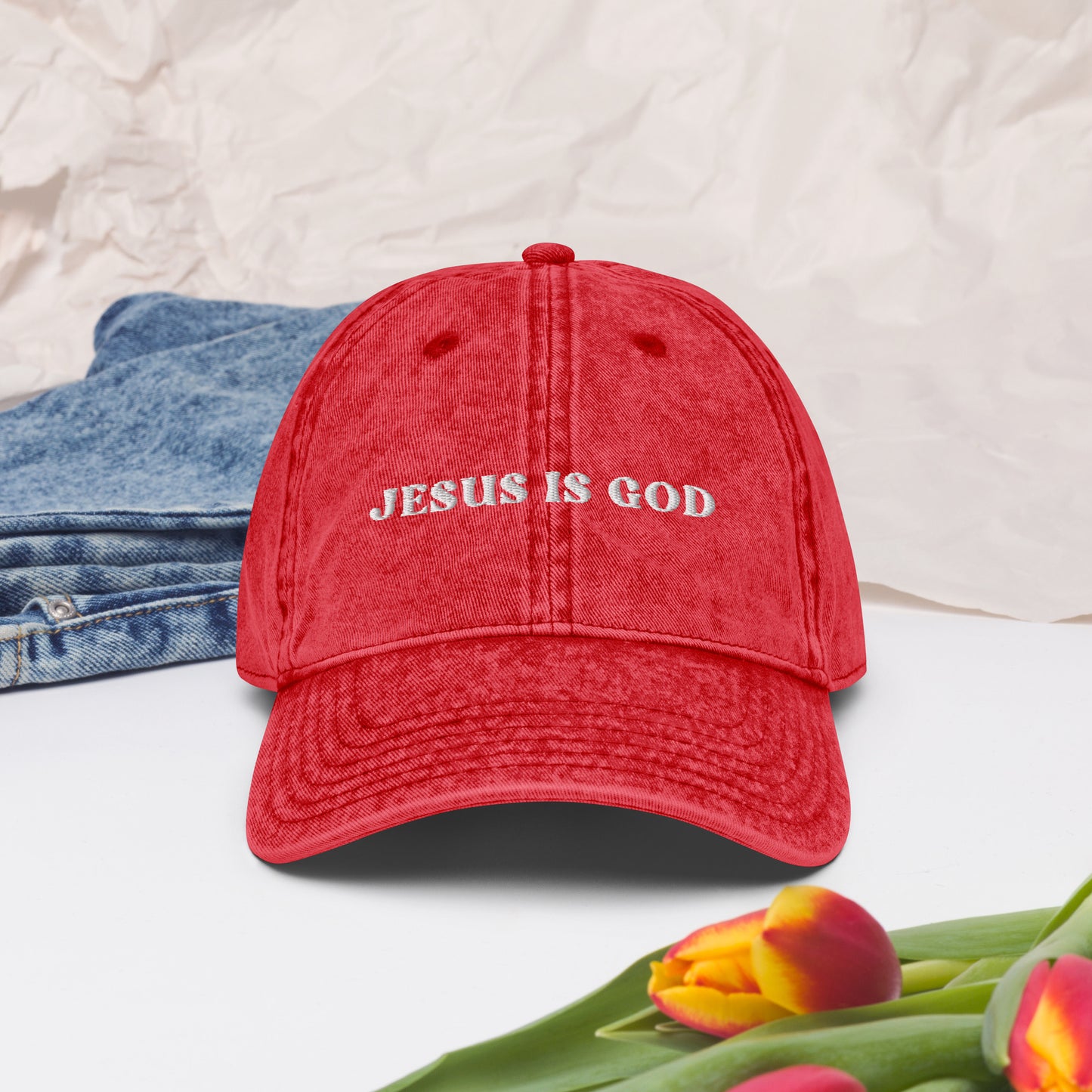 Jesus is God - Cotton Twill Hat